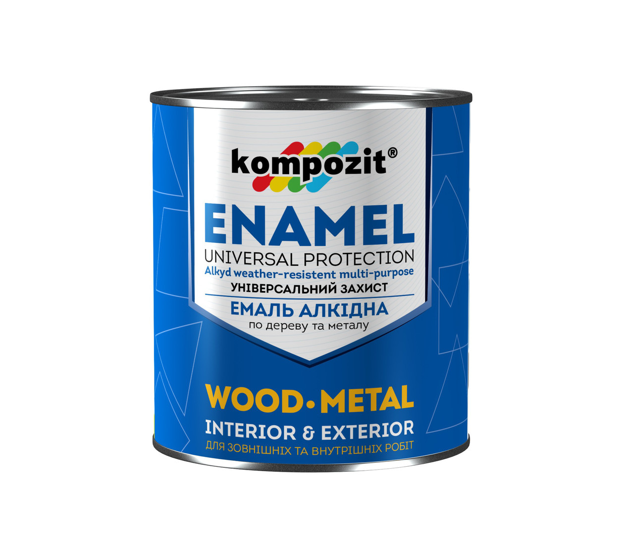 Эмаль Kompozit ПФ-115 0,25 кг ПФ-115 Коричневая (RAL 8015)