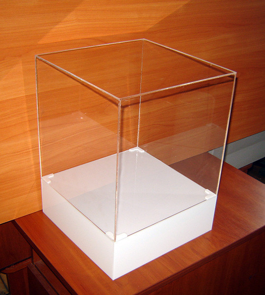 Колпак-короб на товар макет 300х300х300/400 мм