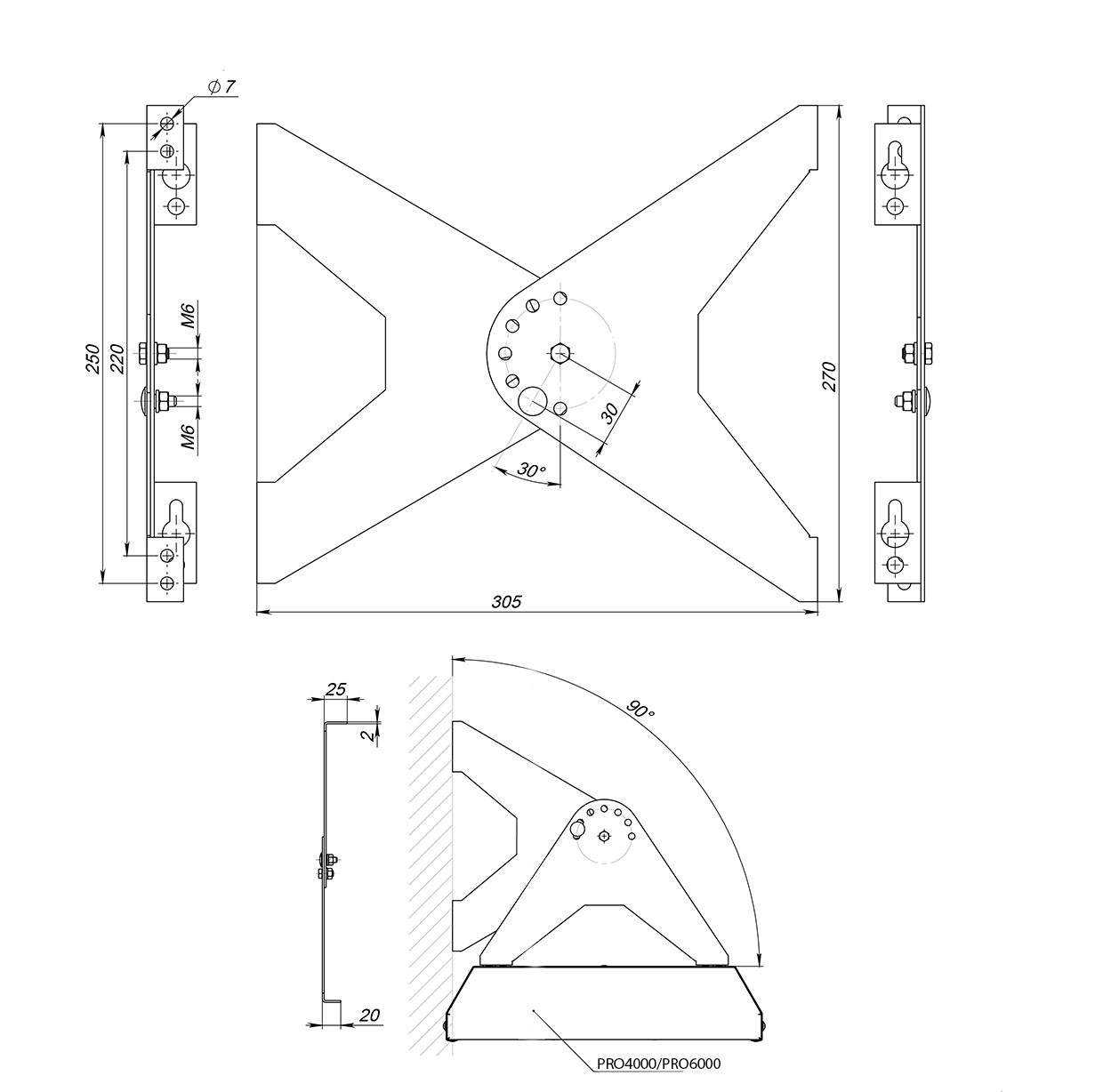 Кронштейн KR-PRO