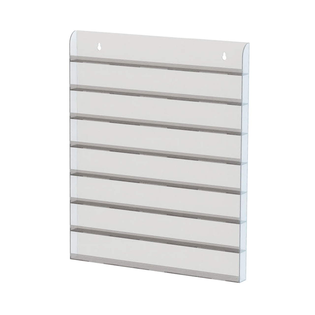 Стенд под лаки 620х45х748 мм восьмиярусный