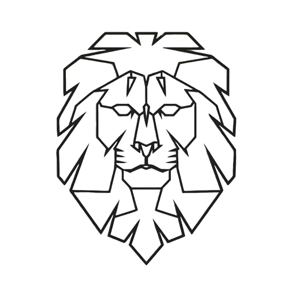 Панно на стену Лев